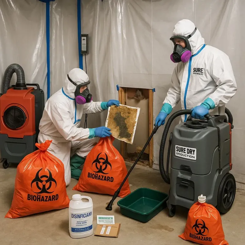 Contaminated Water Handling Protocols process in Mountain Park, GA